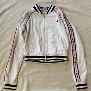 Champion Zip Up Life Track Jacket XS Red White & Blue
